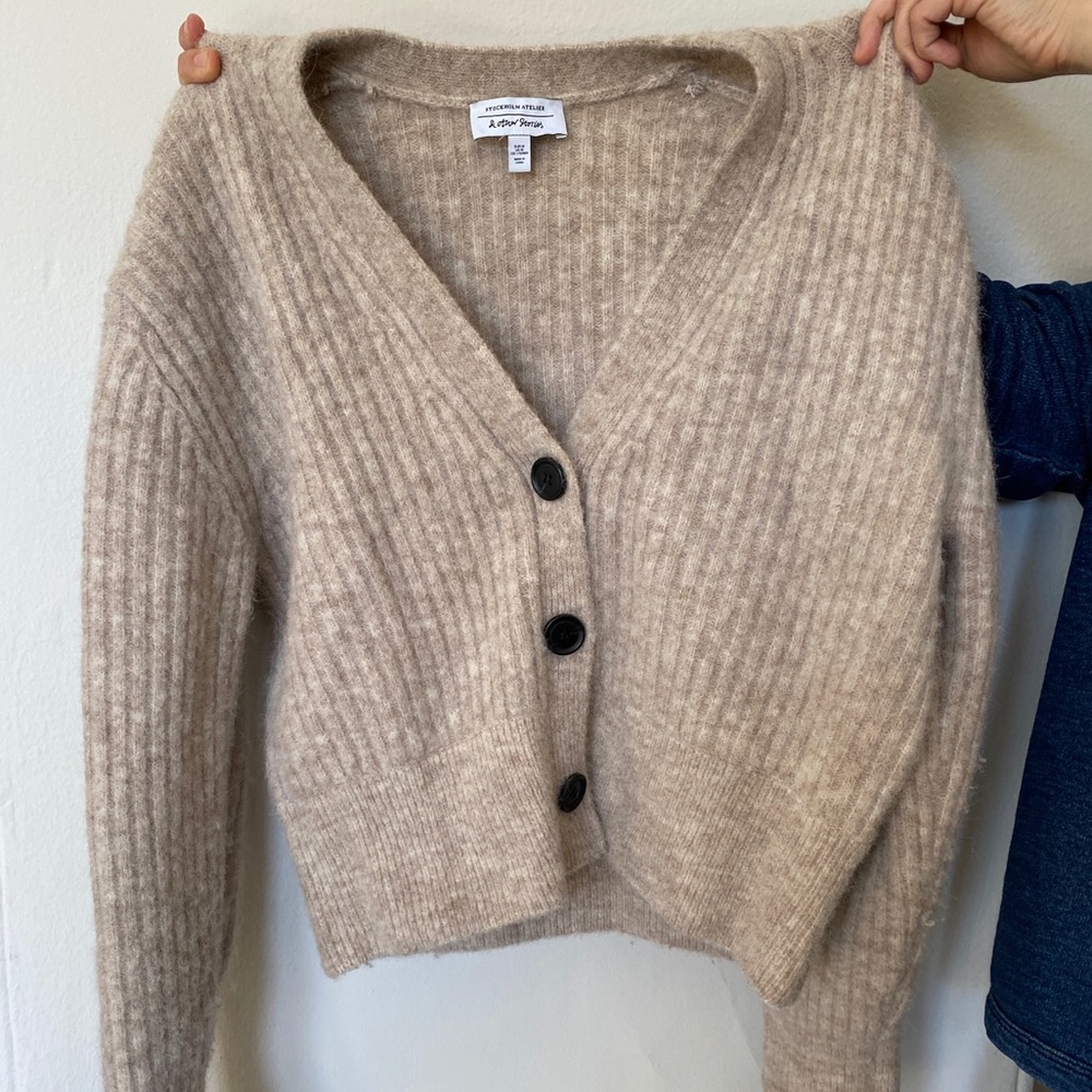 & Other Stories - wool blend cardigan (current)